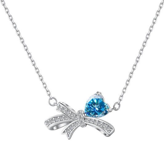 925 Silber Halskette Damen Luxus Herz Design Sinn Charm Anhänger - Arabisco